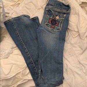 Wrangler riding jeans